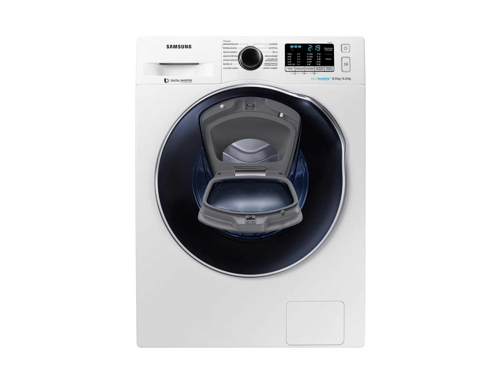 Samsung WD80K5B10OW washer dryer Freestanding Front-load White – image 2
