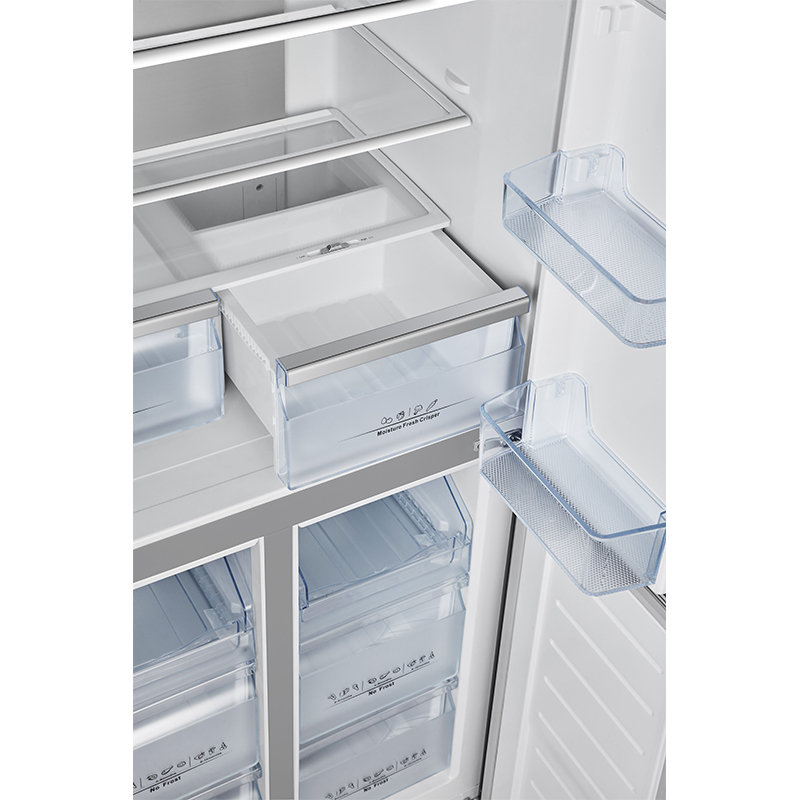 Hisense RQ563N4SWF1 side-by-side refrigerator Freestanding – image 3