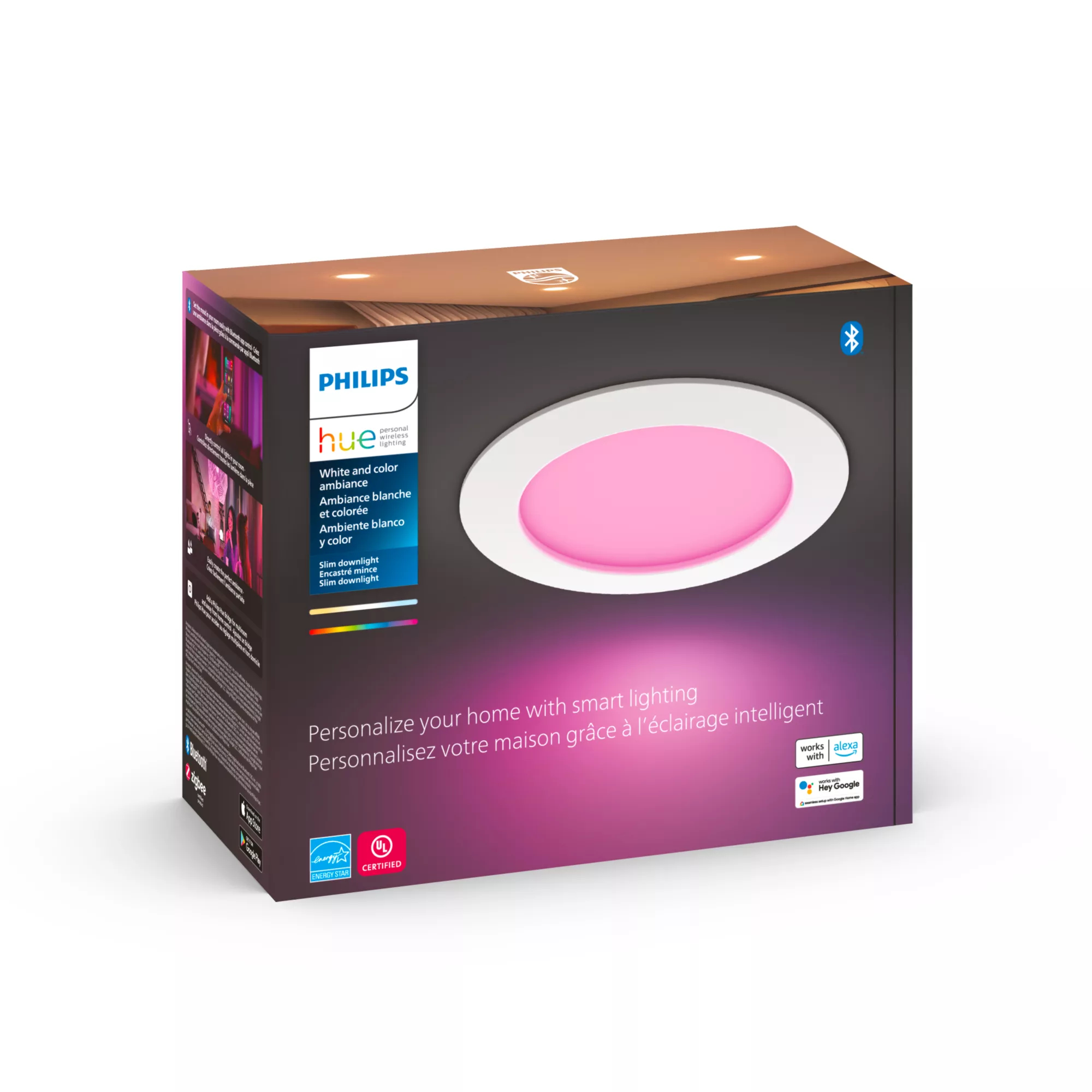 Philips by Signify Philips Hue White and colour ambience 046677579579 smart lighting Smart lighting spot Bluetooth/Zigbee – image 3