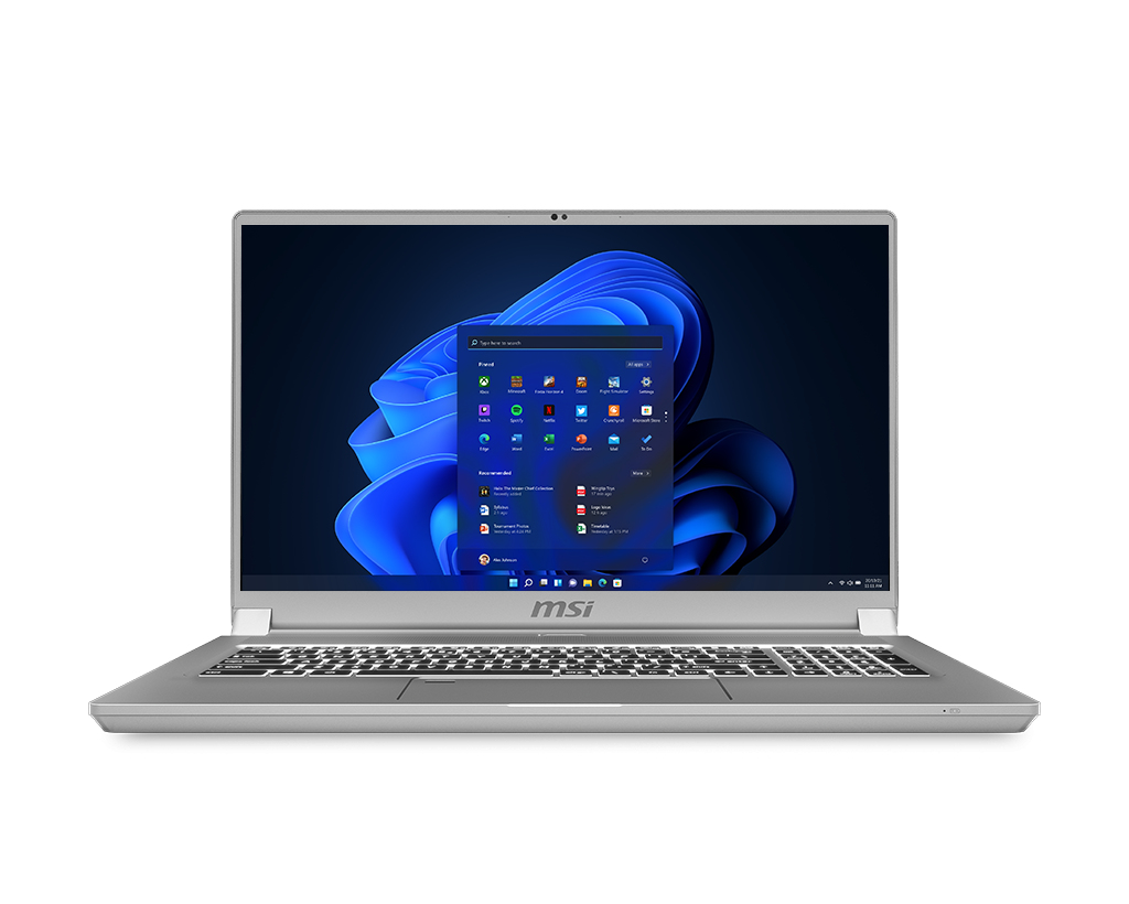 MSI Workstation 10TL-463 Intel® Core™ i9 i9-10980HK Laptop