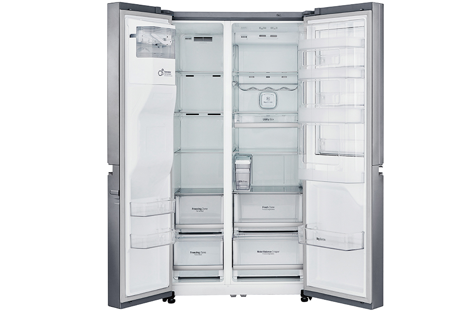 LG GSJ961PZBZ side-by-side refrigerator Freestanding – image 2