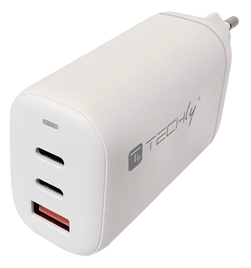Techly IPW-USB-65W2C1A mobile device charger Laptop, Power bank, Smartphone, Tablet, Universal White AC Fast charging Indoor – image 7