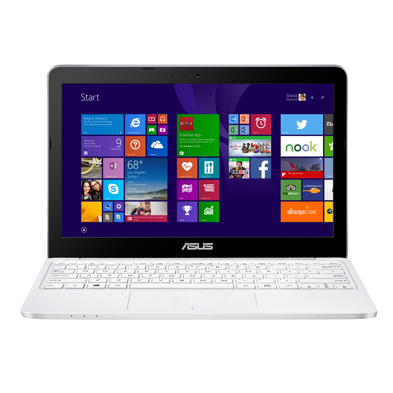 ASUS F205TA-BING-FD019BS Intel Atom® Z3735F Laptop