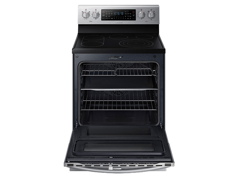 Samsung NE59J7850WS cooker Freestanding cooker Electric Stainless steel – image 2