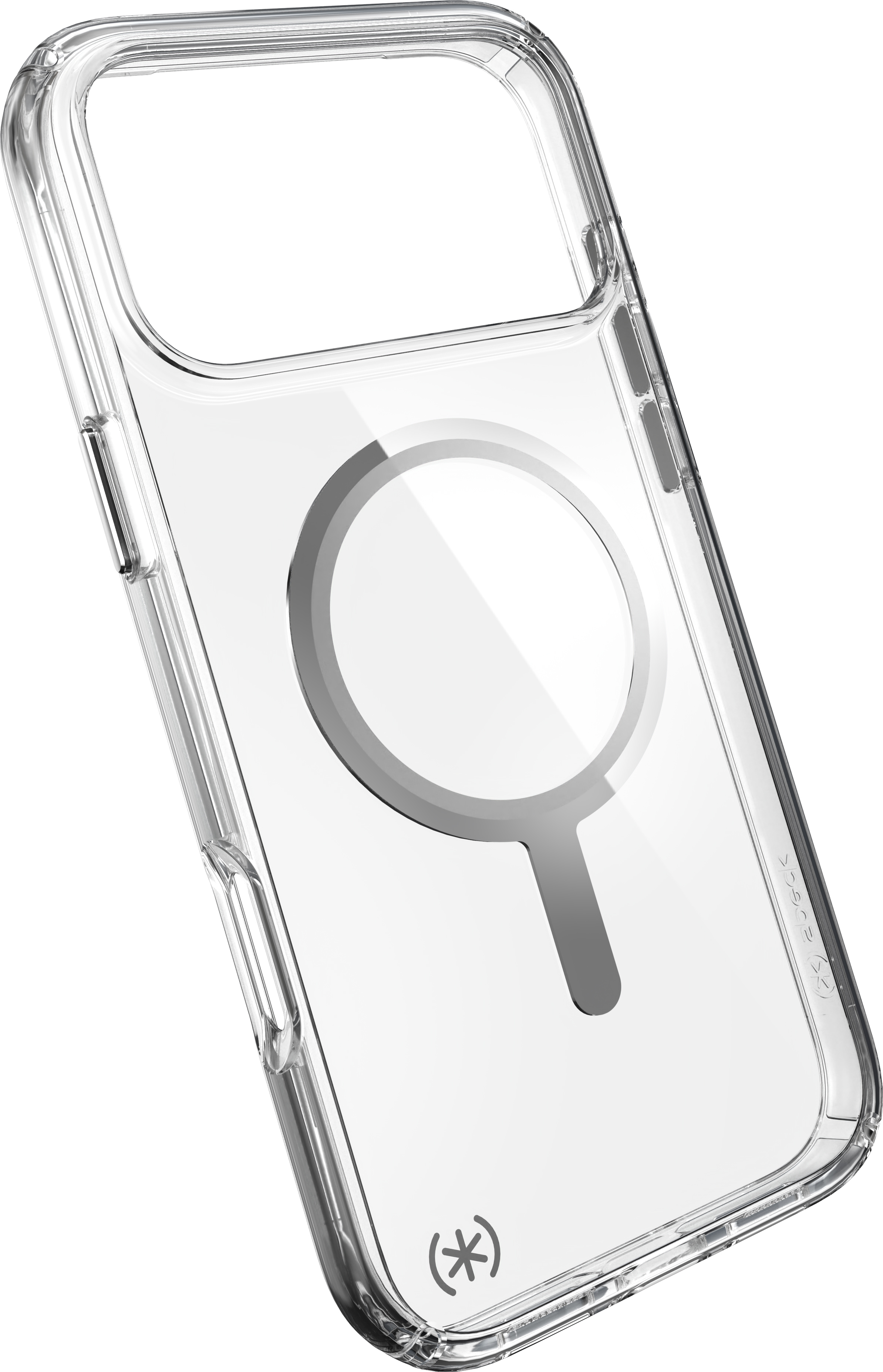 Speck Presidio Perfect Clear + MS Apple iPhone 17 Pro Max Clear - with Microban