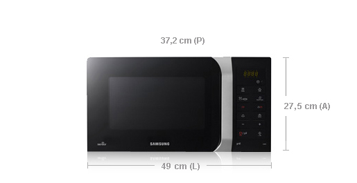 Samsung GE89FE-B Black – image 3