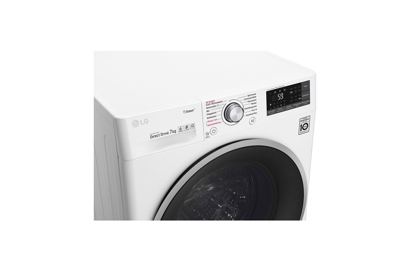 LG F12WM7SLIM washing machine Front-load – image 7