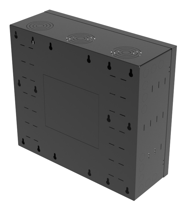 Vertiv WLP Wall mounted rack Black – image 3