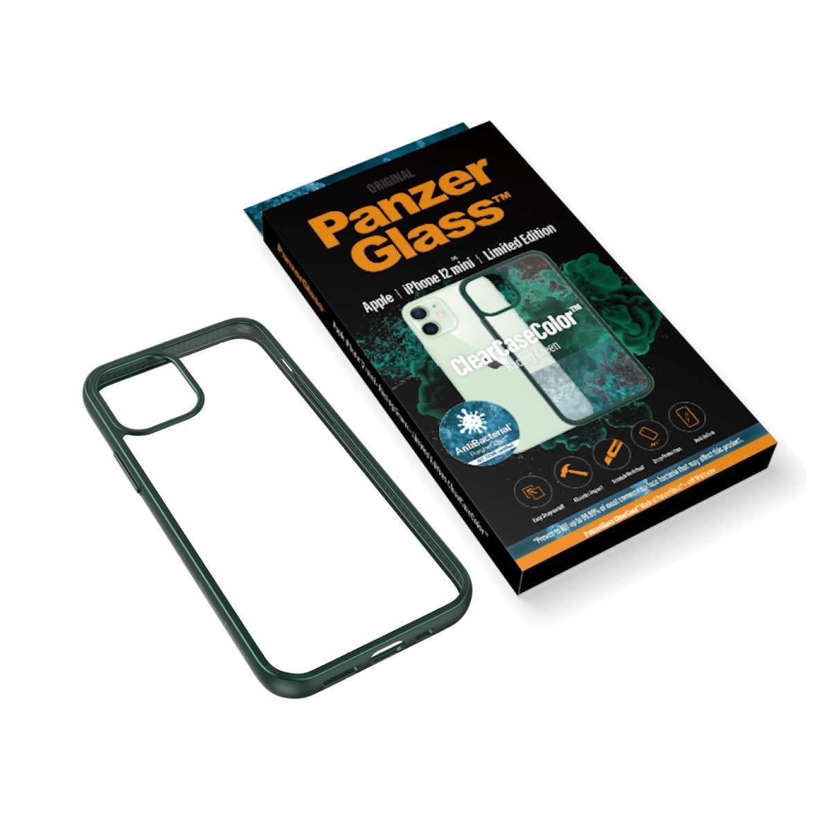 PanzerGlass ® ClearCaseColor™ iPhone 12 mini - Racing Green Limited Edition – image 6