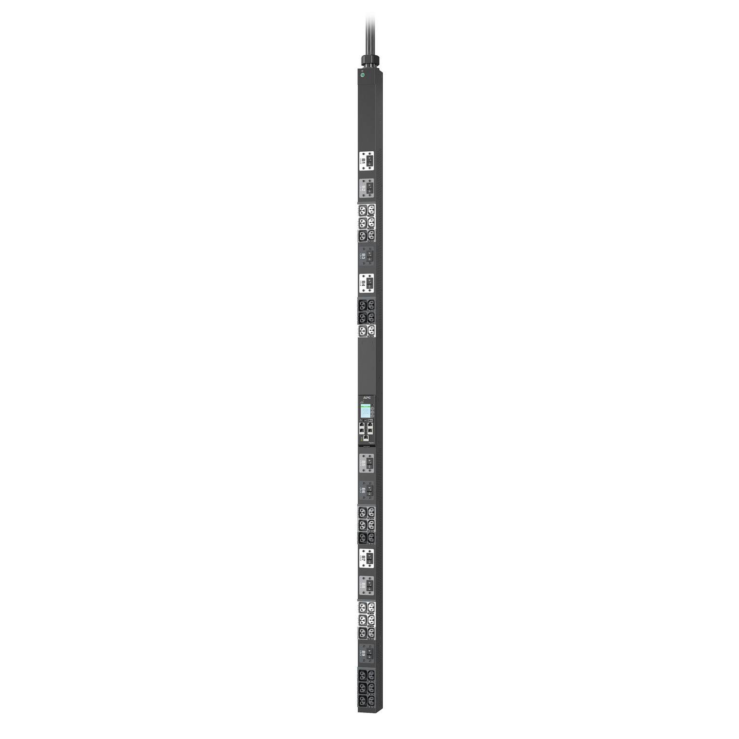 APC NetShelter Rack PDU Advanced Metered, 0U, 3 Phase, 208V, 28.8kVA 100A, 30 Outlets