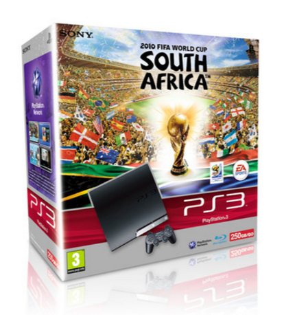 Sony Interactive Entertainment PlayStation 3 Slim FIFA 2010 World Cup South Africa 250 GB