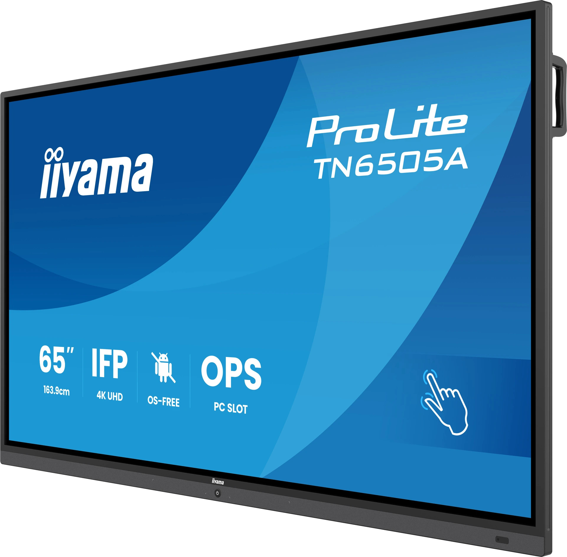 Iiyama ProLite TN6505A-B1AG 65" 4K UHD IPS Touch-Display 500 cd/m² Schwarz