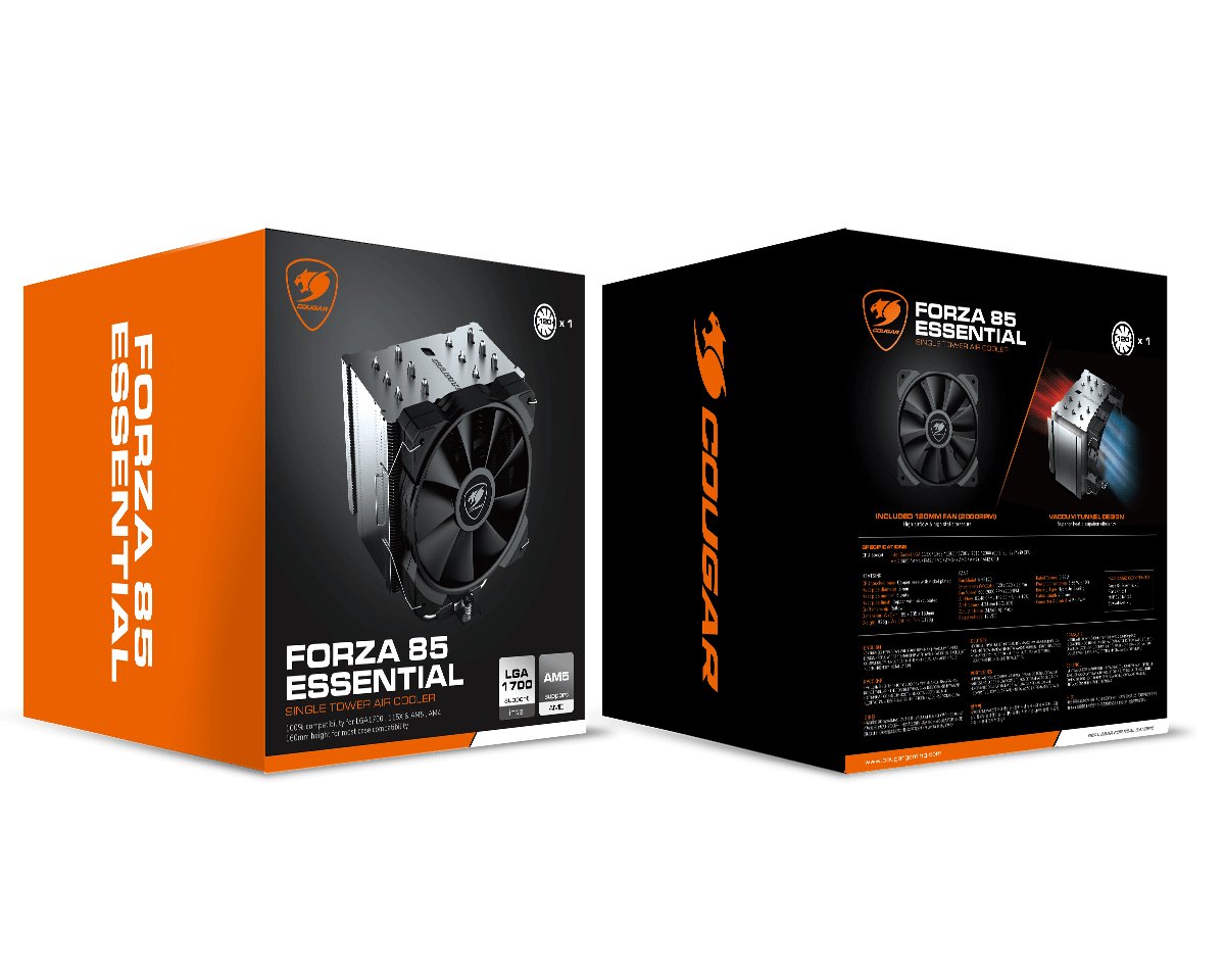 COUGAR CPU Cooler FORZA 85 Essential – image 6