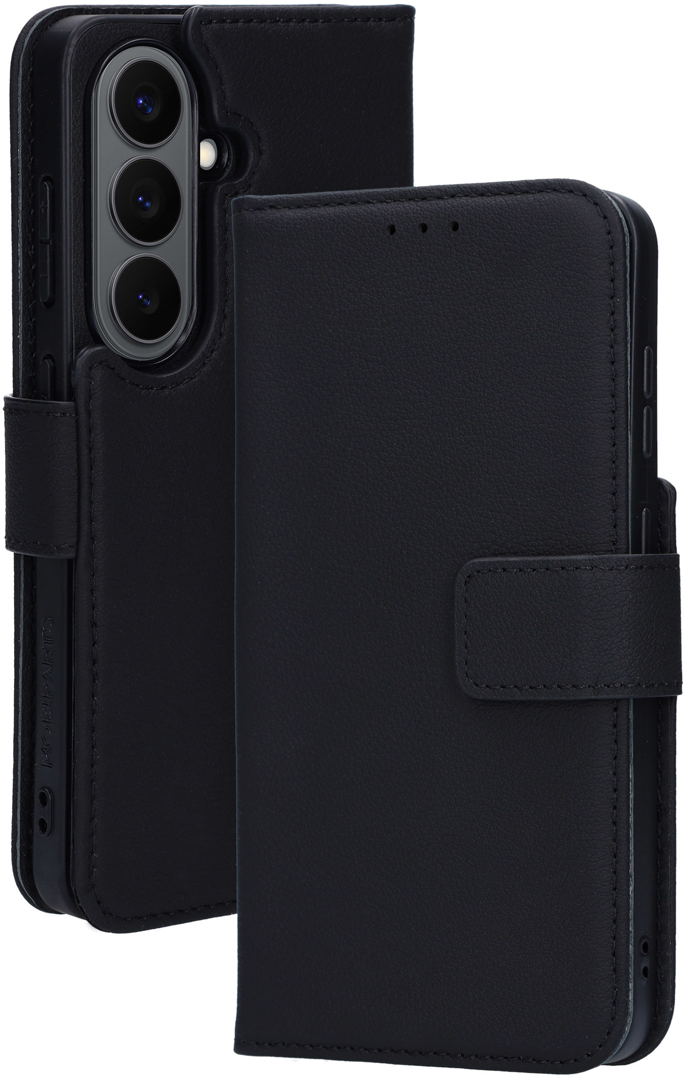Mobiparts Leather 2 in 1 Wallet Case Samsung Galaxy S26 Black (MagSafe Compatible) – image 2