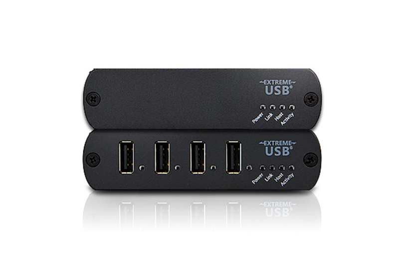 ATEN UEH4002 AV extender AV transmitter & receiver Black – image 2