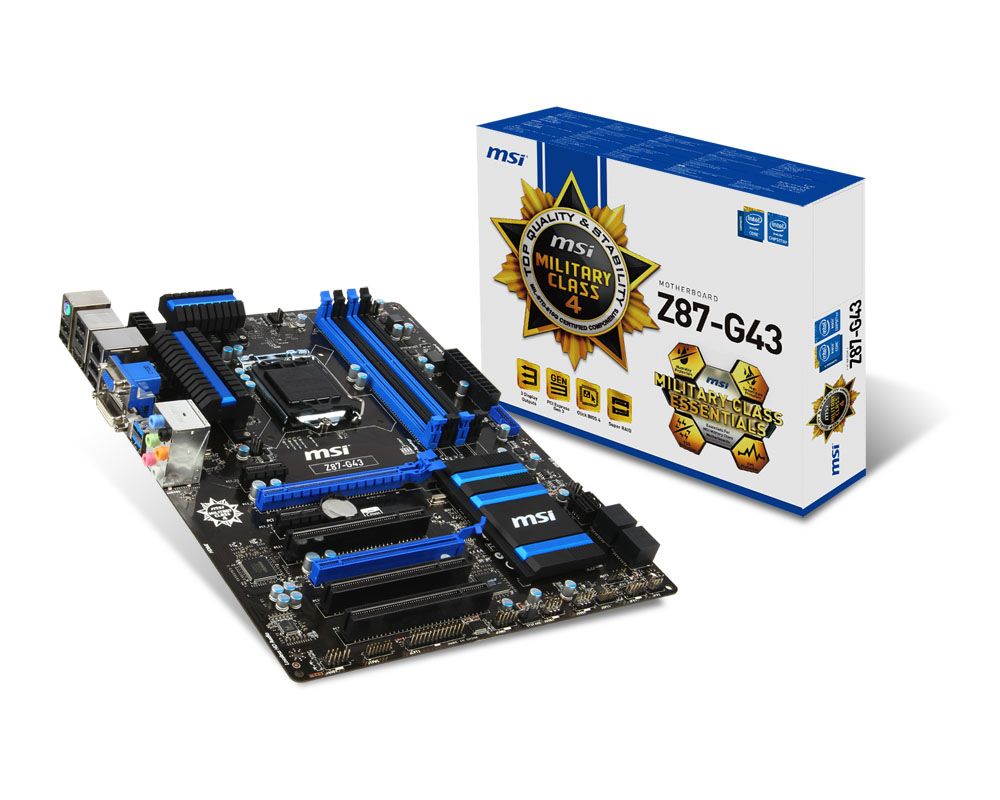 MSI Z87-G43 motherboard Intel® Z87 LGA 1150 (Socket H3) ATX – image 5