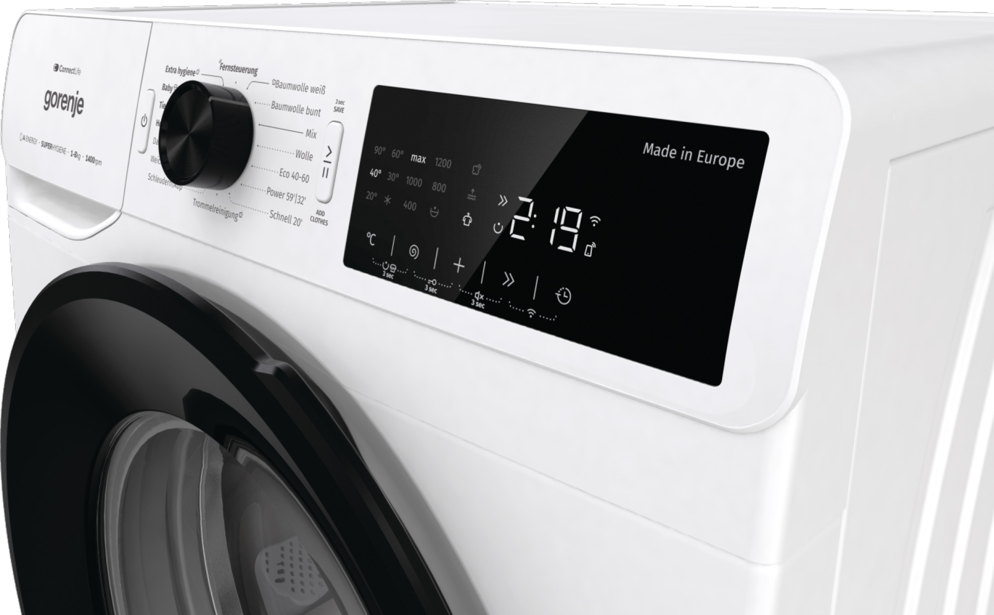 Gorenje W1GPNEI84SADTS washing machine Front-load – image 9