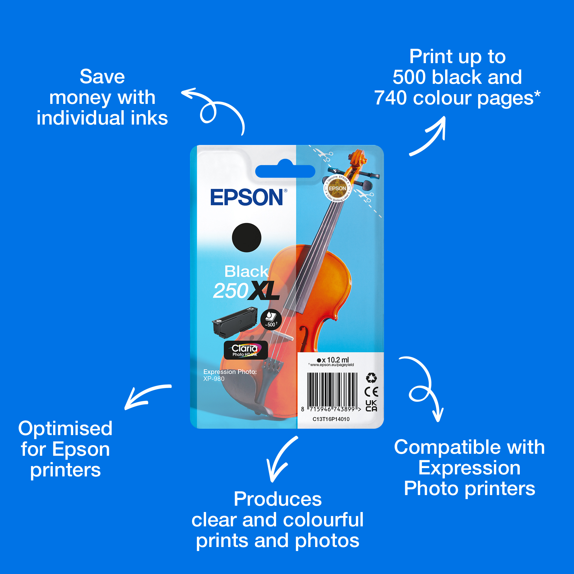 Epson 250XLViolin Claria Photo HD – image 2