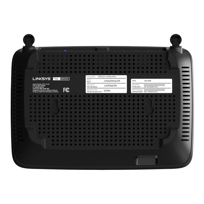 Linksys MR6350 wireless router Dual-band (2.4 GHz – image 5