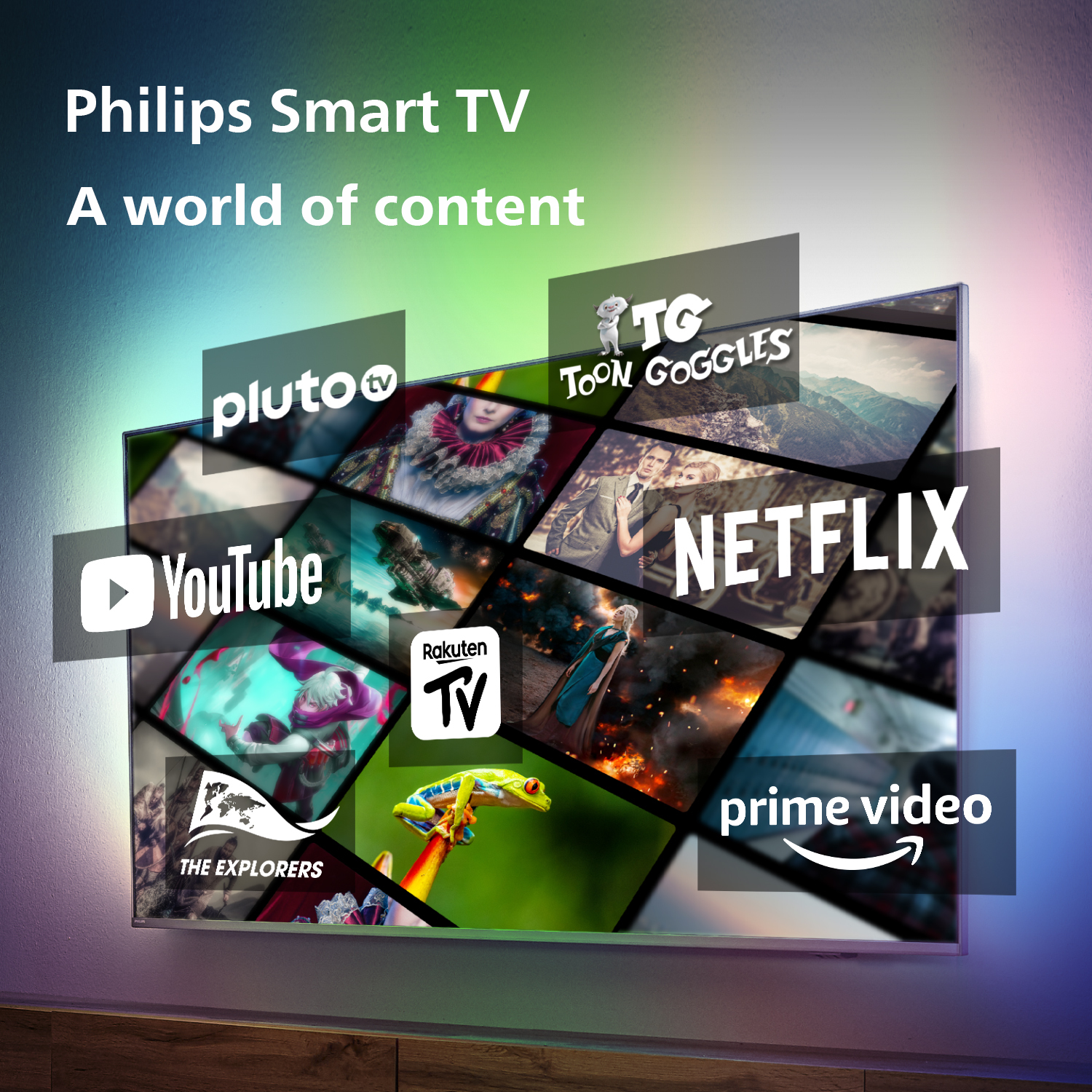 Philips 6000 series LED 32PFS6908 Full HD Ambilight TV – image 4
