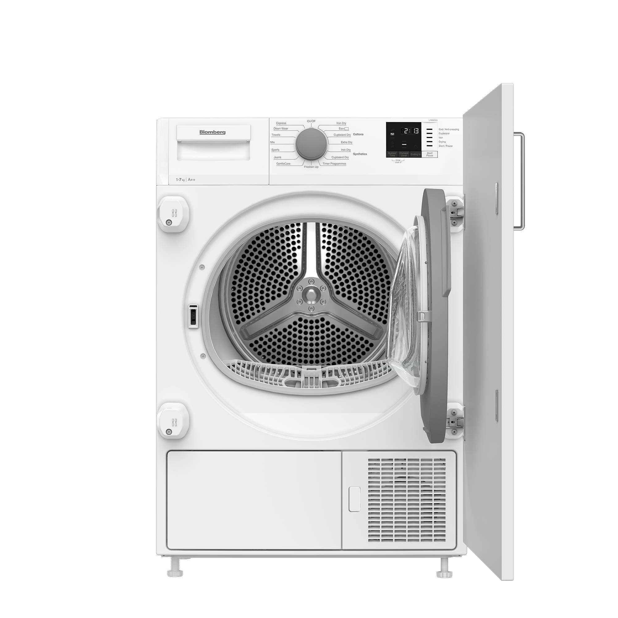 Blomberg LTIP07310 7kg Integrated Heat Pump Tumble Dryer with Sensor Drying Programme – image 3