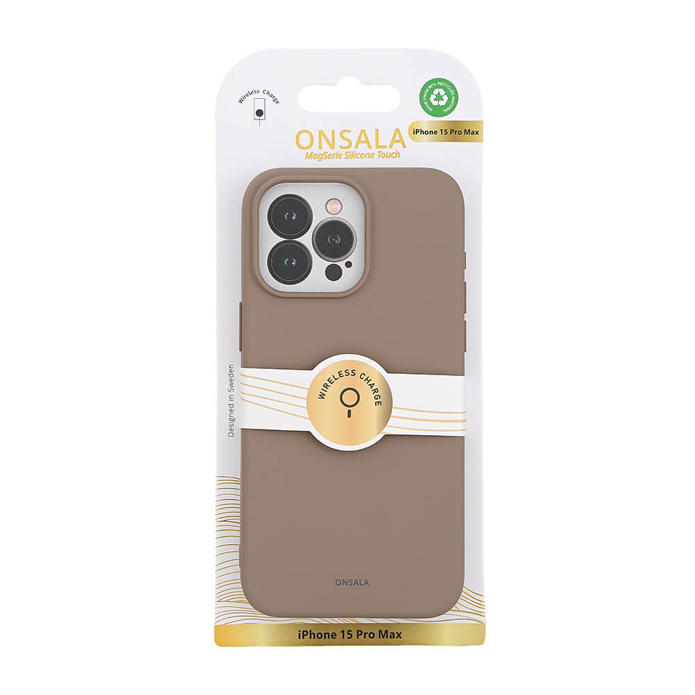 Onsala Phone Case with Silicone Feel MagSeries Summer Sand - iPhone 15 Pro Max – image 2