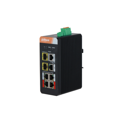 Dahua Technology PoE PFS4207-4GT-DP network switch Managed L2 Gigabit Ethernet (10/100/1000) Power over Ethernet (PoE) – image 1
