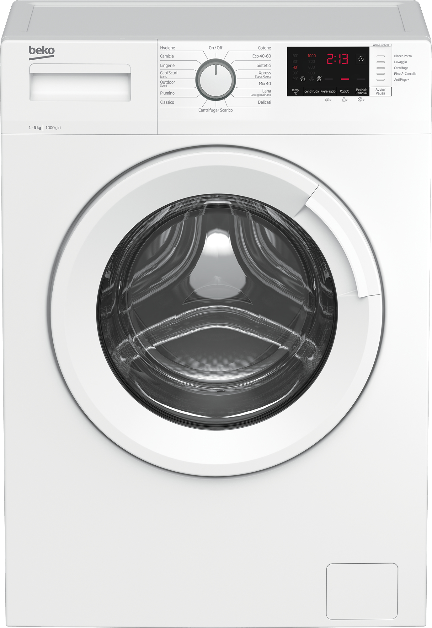 Beko WUX61032W-IT washing machine Front-load – image 1