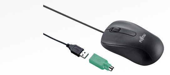Fujitsu M530 mouse Office Right-hand USB Type-A + PS/2 Laser 1200 DPI
