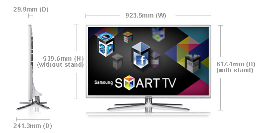 Samsung UE40D6510WK 101.6 cm (40") Full HD Smart TV White – image 9