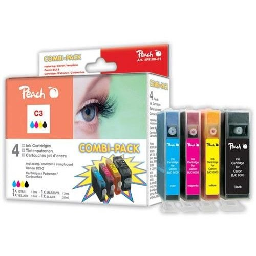 Peach 0A312211 ink cartridge Black, Cyan, Magenta, Yellow