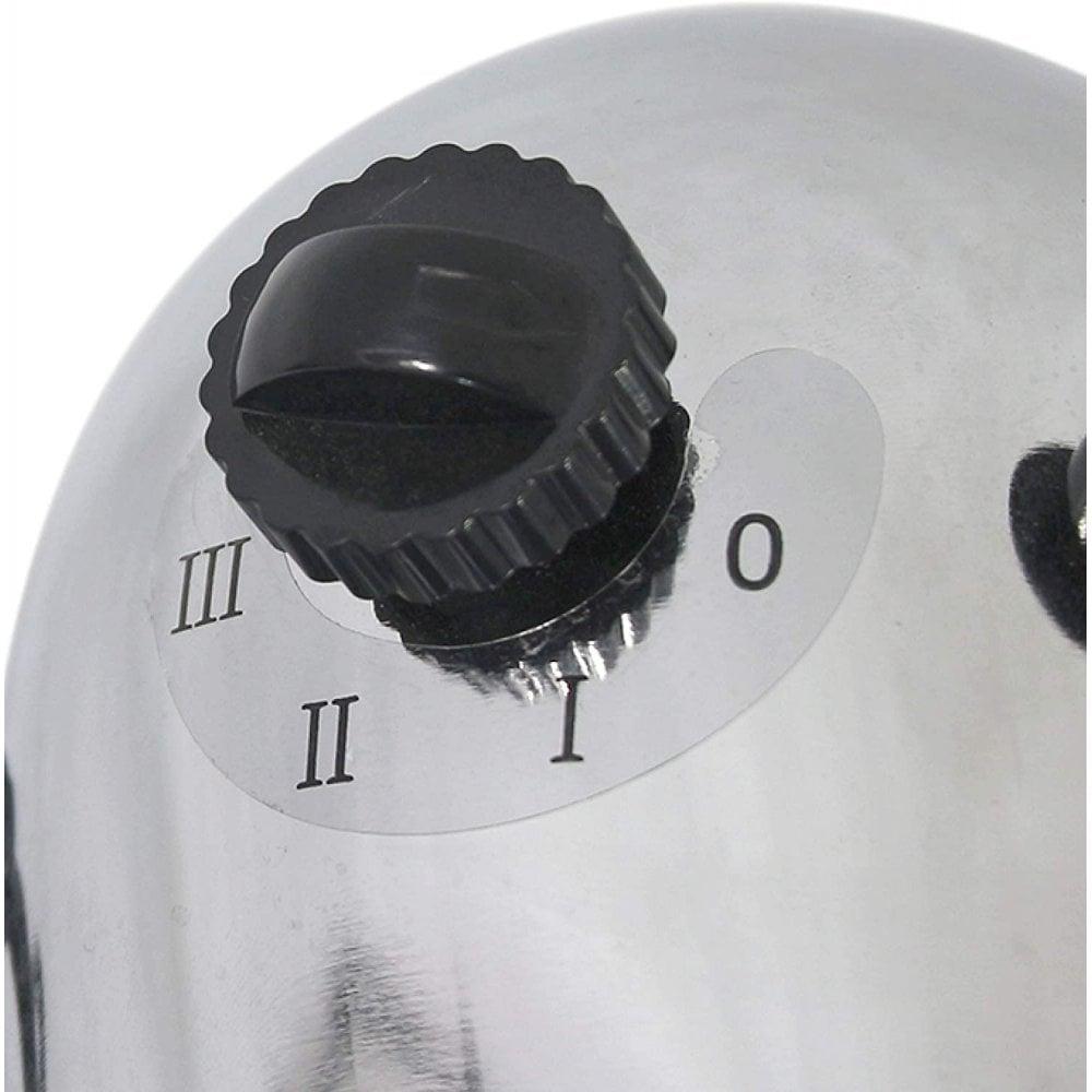 Daewoo 12-inch Metal Chrome Desk Fan – image 5