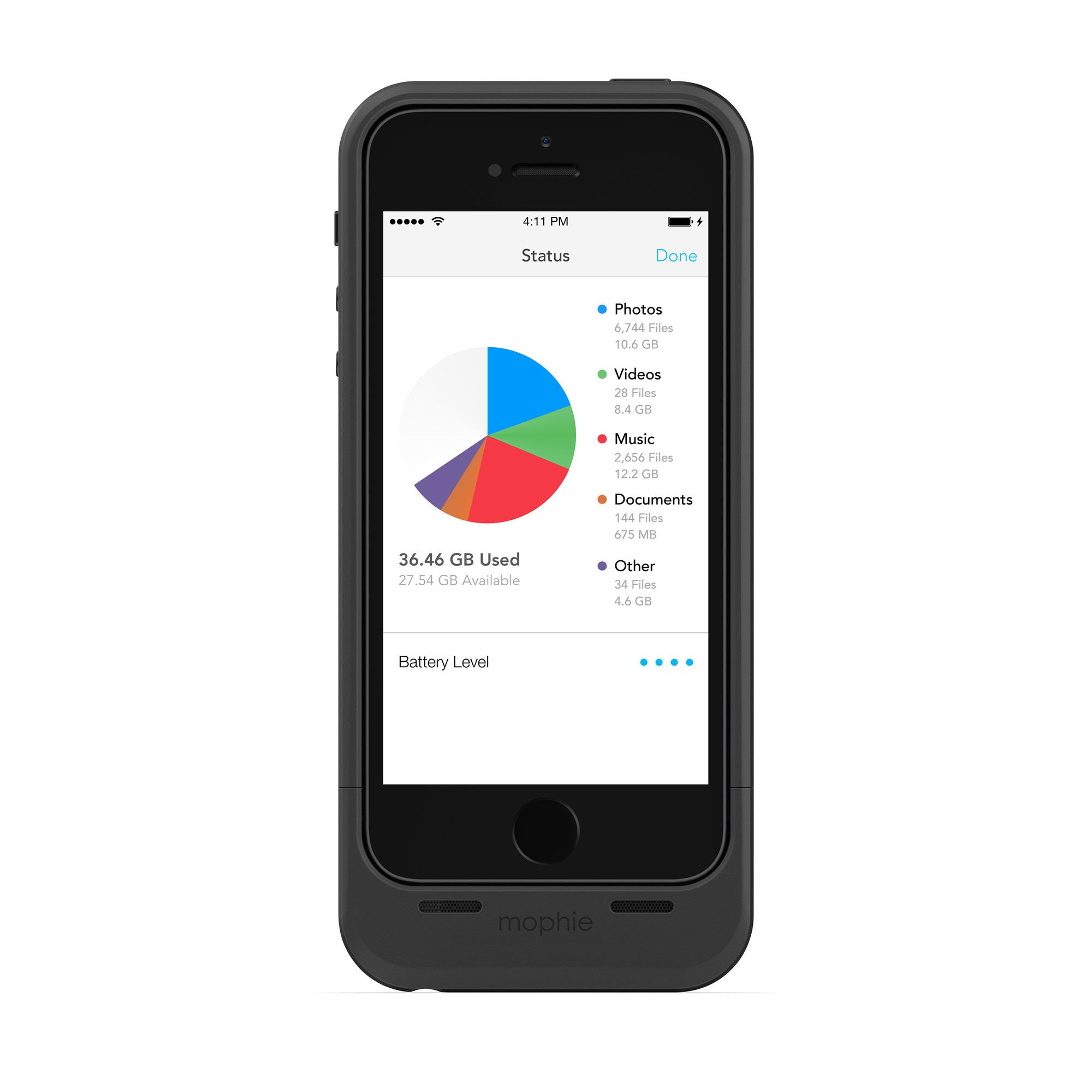 mophie SP-IP5-64GB-BLK mobile phone case – image 4