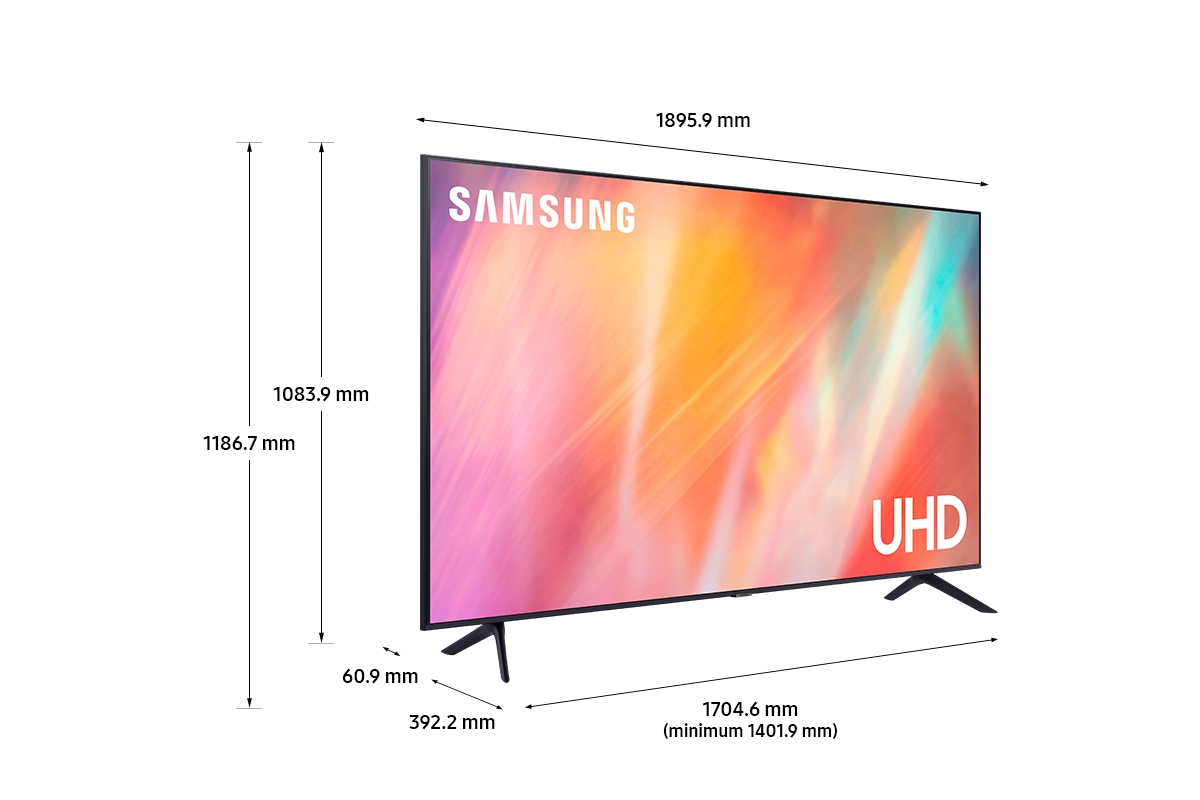 Samsung Series 7 UE85AU7100K 2.16 m (85") 4K Ultra HD Smart TV Wi-Fi Silver – image 9
