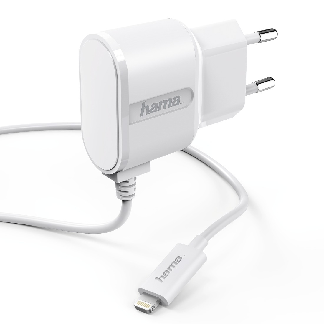 Hama 00173657 mobile device charger Smartphone White AC Indoor