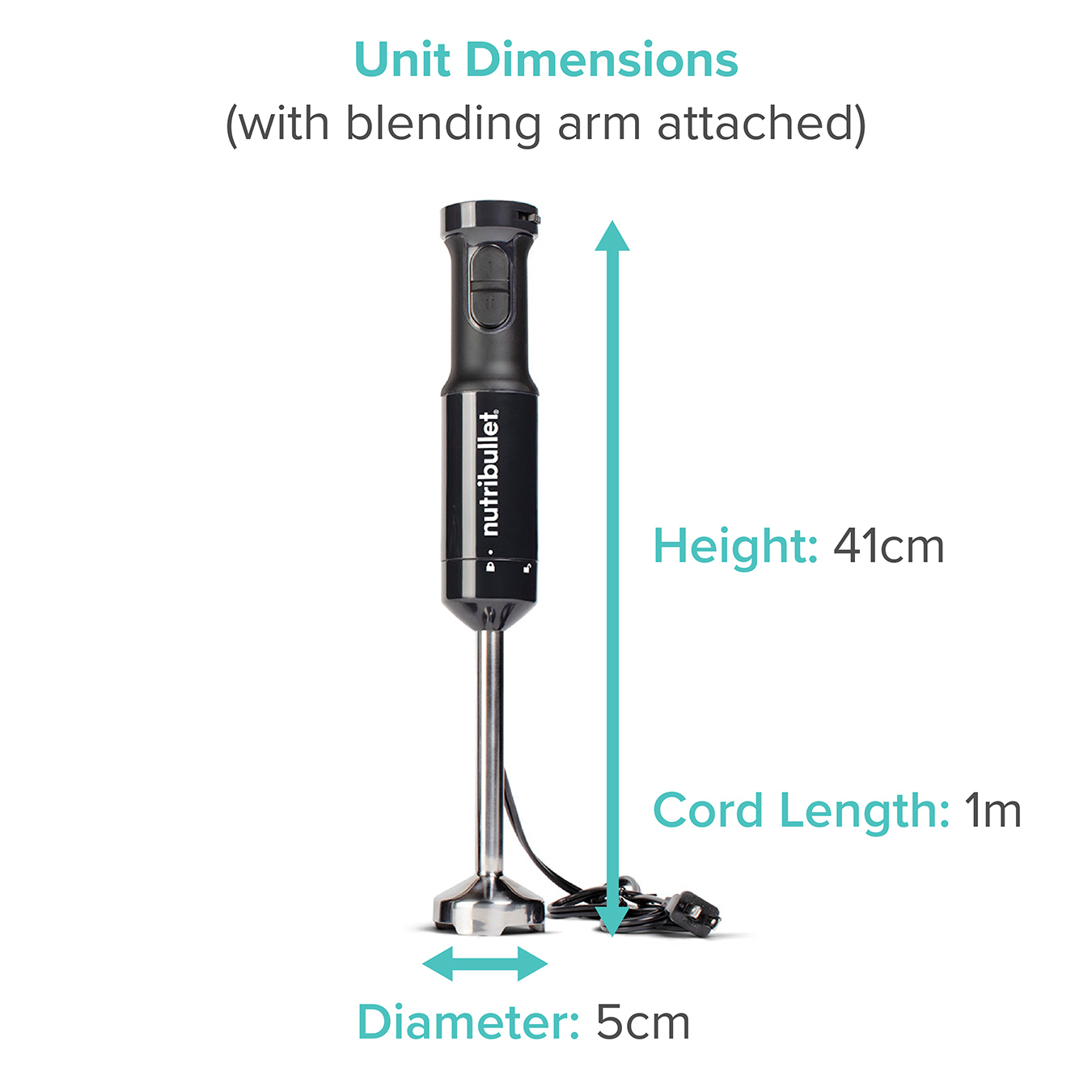 NutriBullet Immersion Blender Pro 01711 – image 6