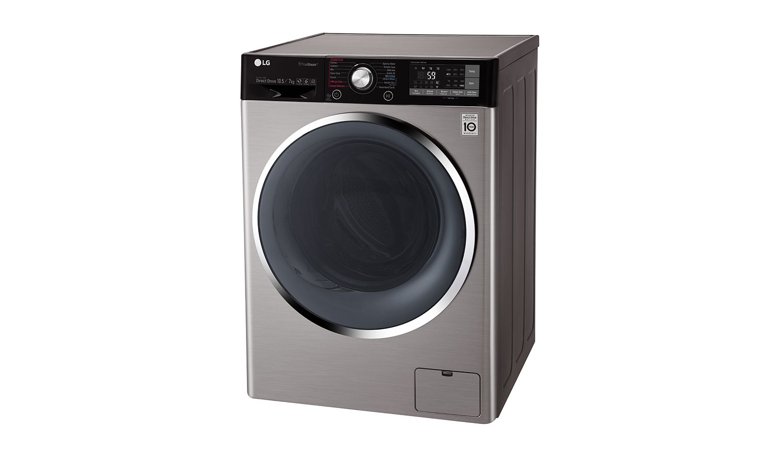LG F4J9JHP2T washer dryer Freestanding Front-load Brown – image 3