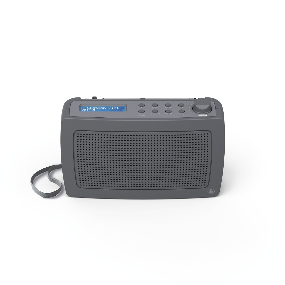 Hama DR55 Portable Analog & digital Grey