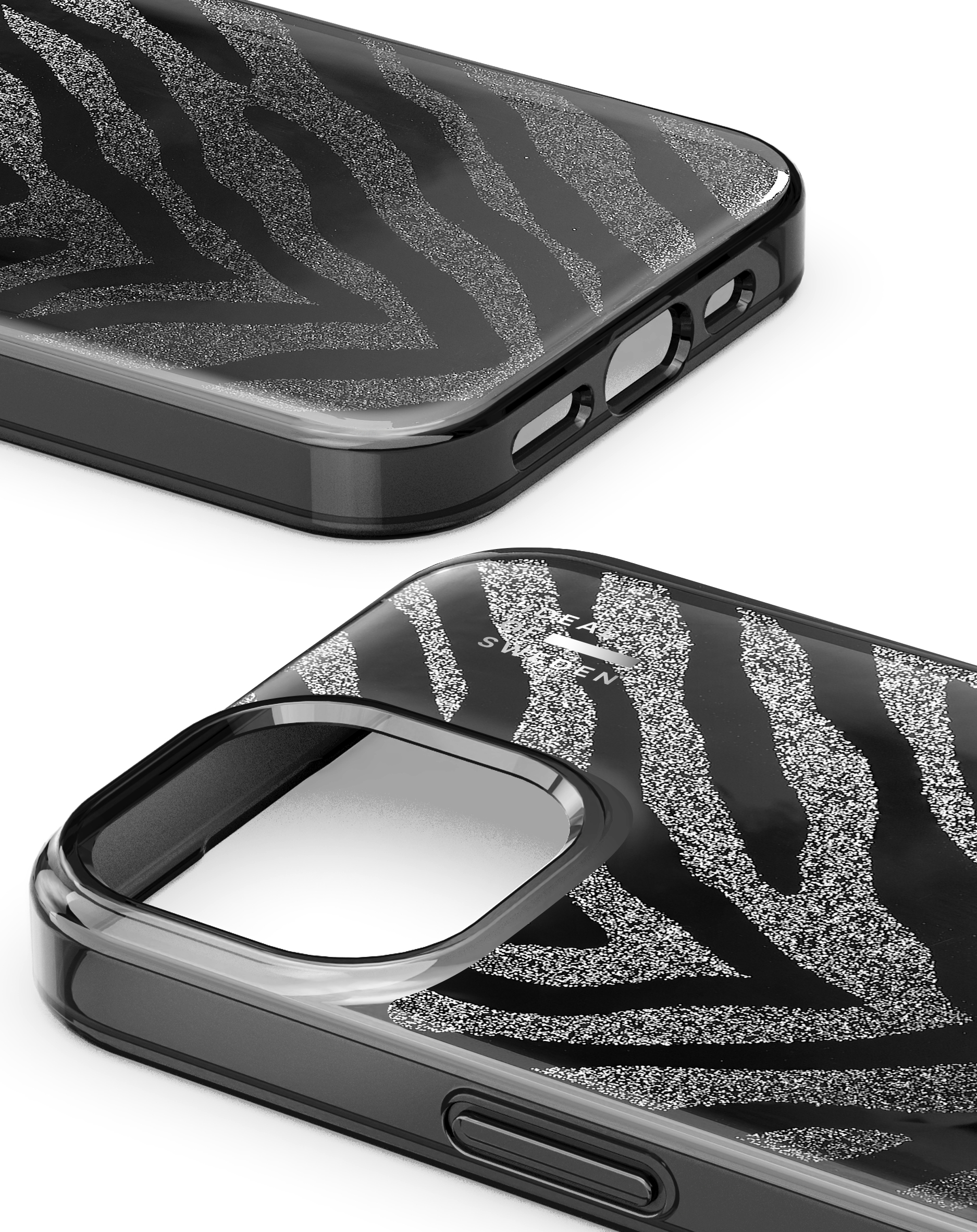 iDeal of Sweden Clear Case iPhone 13 / 14 / 15 / 16e / 17e Zebra Mystique – image 2