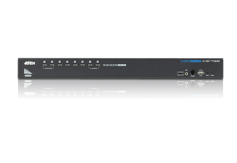 ATEN 8-Port USB - HDMI KVM Switch with USB Peripheral port – image 3