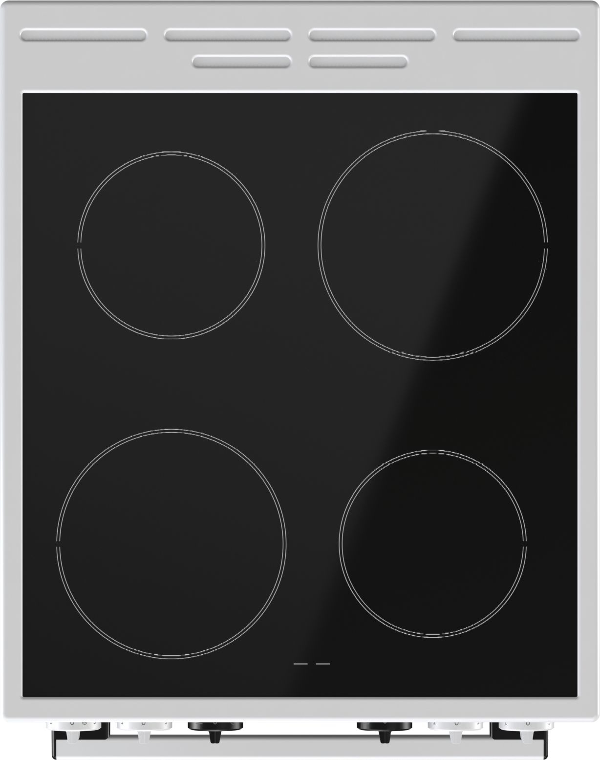 Gorenje EC5341WG Freestanding cooker Electric Ceramic hob Black, White – image 3