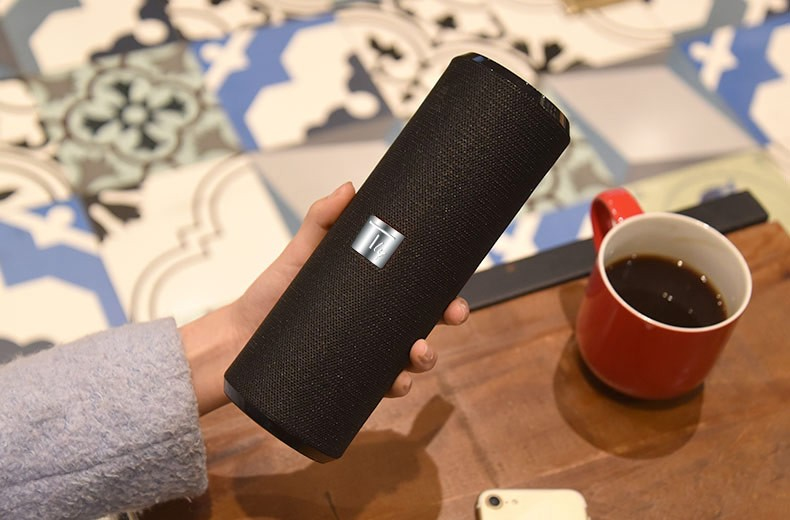 Techly Portable Bluetooth Tube Speaker with FM Radio MicroSD Reader USB – image 7