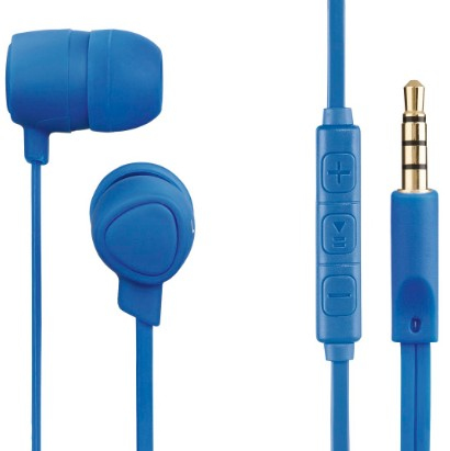 Hama 00135688 headphones/headset Wired In-ear Blue – image 1