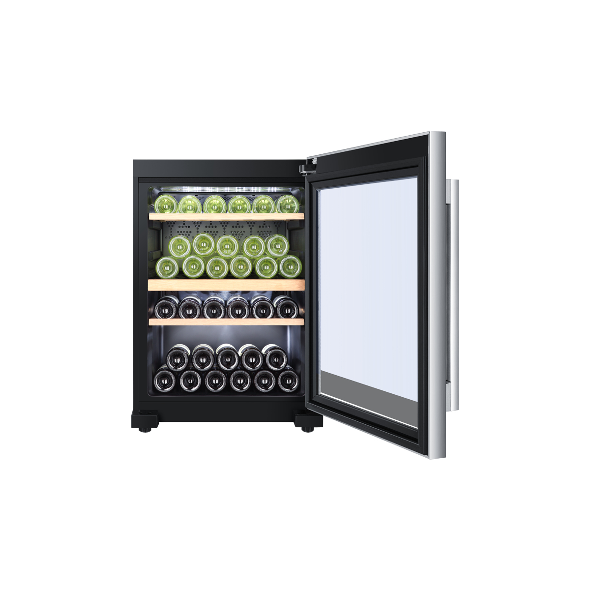 Haier WS50GDBI wine cooler Freestanding Black 50 bottle(s) – image 6