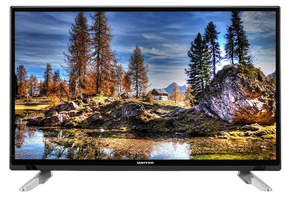 United LED24H50 TV 61 cm (24") Full HD Black, Silver 200 cd/m²
