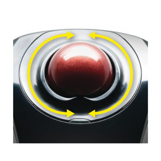 Kensington K72352EU mouse Office Ambidextrous RF Wireless Trackball – image 6