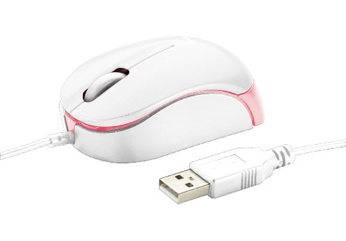 Trust Micro Mouse for Netbook - Pink, 6 Pack – image 1