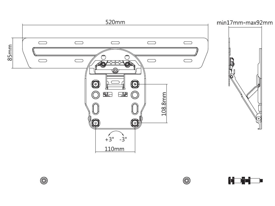 Multibrackets M QLED Wallmount Series 7/8/9 – image 6