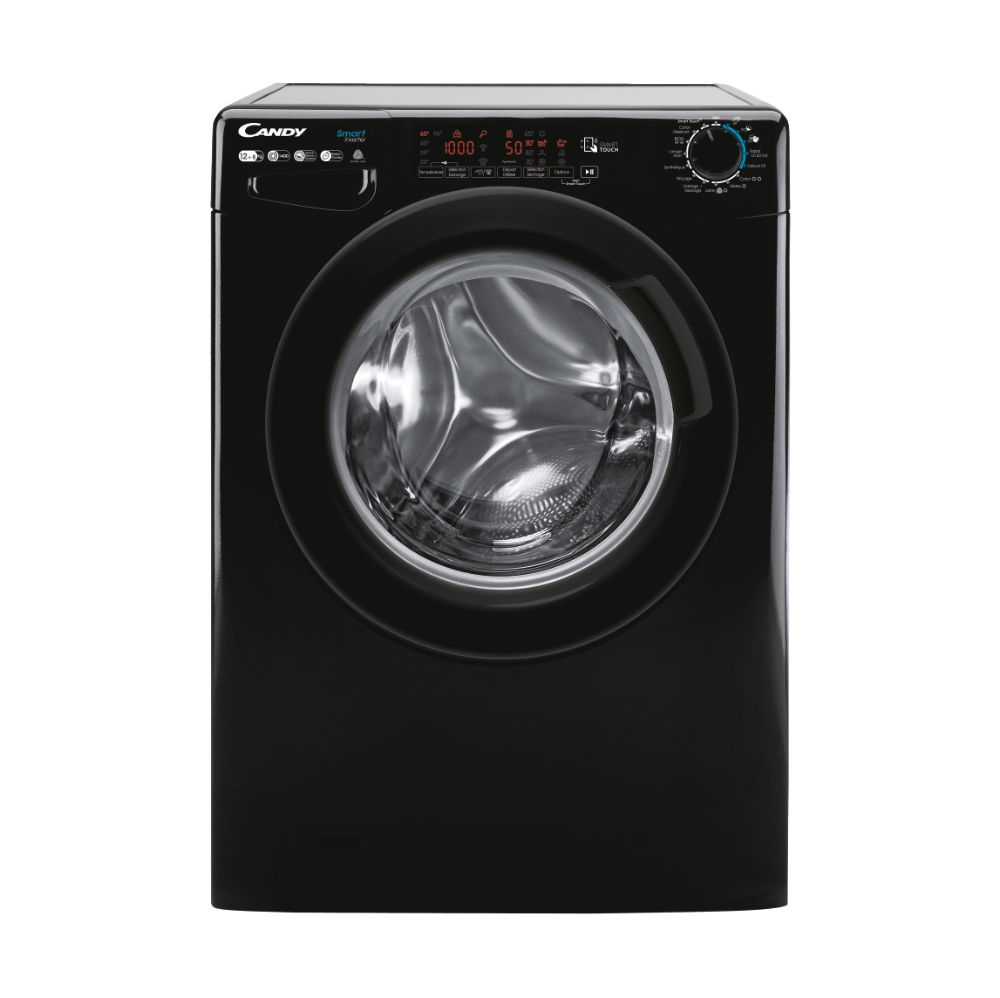 Candy Smart Inverter CSW4128TMBBE-47 washer dryer Freestanding Front-load Black – image 1