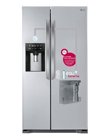 LG GWL2723NS side-by-side refrigerator Freestanding – image 2